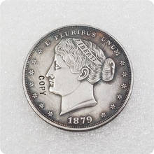 COPY REPLICA 1879 $1 Metric "Hair-In-Bun" Dollar Patterns, Judd-1624, Pollock-1820 COPY FREE SHIPPING 2024 - buy cheap