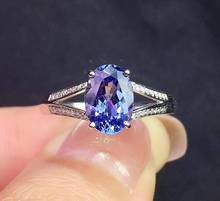 Anel fina de anel feminino y388, joias com pedras preciosas de retina natural 18 k, diamantes de ct, presente de aniversário para mulheres, anéis finos 2024 - compre barato