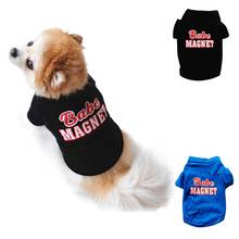 Милая футболка для кошек, собак, мягкая одежда для щенков, милая Одежда для собак, костюмы для питомцев, летняя рубашка, повседневные жилеты для маленьких и средних собак 2024 - купить недорого