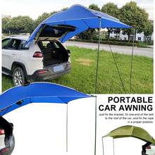 Toldo amplio para coche, carpa plegable impermeable a prueba de viento, ultraligera, multiusos, adecuada para exteriores 2024 - compra barato