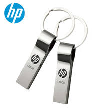 Original HP USB Flash Drive 64GB 32GB V285W Metal Pendrive On Key Chain 16GB 8GB Memory U Stick for Laptop PC 2024 - buy cheap