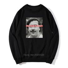 Pablo Escobar Plata O Plomo hoodies Hip Hop hoodie Men Autumn Winter Pullover Sweatshirt Streetwear Harajuku 2024 - buy cheap