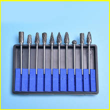 10pcs/1 Set Lab Burrs Tooth Drill Tungsten Steel Dental Burs 2.35mm Handpiece 2024 - buy cheap