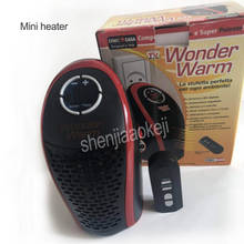 Household electric heater Portable mini air heater socket type warmer Winter heating machine Office wonder warm 220V 400W 1PC 2024 - buy cheap