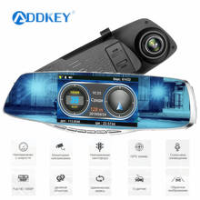 ADDKEY Anti Radar for Russia Speedcam Dash cam video recorder Camera FHD 1080P Registrar Car Dvr Radar Detector Rear View Mirror 2024 - buy cheap