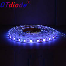 UV Ultraviolet 5050 SMD LED Strip Light 5M Waterproof Ribbon Purple Flexible Tape Lamp DC12V 395-405nm For DJ Fluorescence 2024 - buy cheap