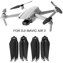 Dji mavic air 2 hélices de substituição dobráveis, de baixo ruído 7238, acessório para peças de reposição de drone, adereços, lâmina dobrável 2024 - compre barato