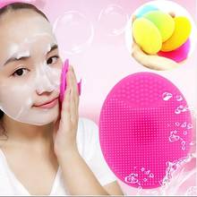 1 Pcs Soft Silicone Wash Pad Blackhead Face Exfoliating Cleansing Brushes Facial Skin Care Cleansing Brush Beauty Makeup Tools 2024 - buy cheap