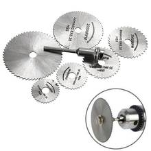 7pcs/lot Circular Saw Blades 22/25/32/35/44/50mm for Wood Soft Metal Cutting Disc Power Tools Accessories 2024 - buy cheap