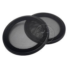 For 6" inch Inch Speaker Grill Cover Hige-grade Car Home Audio Conversion Net Decorative Circle Metal Mesh Protecti 170mm #Black 2024 - buy cheap