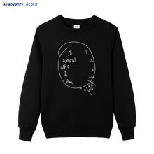 i know who i am wall Clock Hannibal Lector couple clothes man boys male o-neck cotton sweatshirts hoodies sports pullovers 2024 - buy cheap