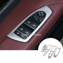 For BMW 7 Series F01 F02 Interior Door Window Switch Button Cover Trim 2009-2015 4pcs Car Accessories Interior Car Decor 2024 - buy cheap