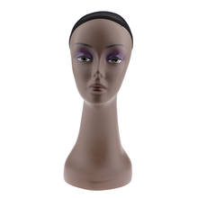 Modelo de maniquí femenino realista, cabeza de maniquí suave con busto para pelucas, joyería, soporte de exhibición de bufanda 2024 - compra barato