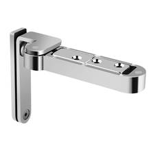 Zinc alloy invisible upper and lower hinge concealed wooden three-dimensional adjustable pivot door hinge bracket 2024 - buy cheap