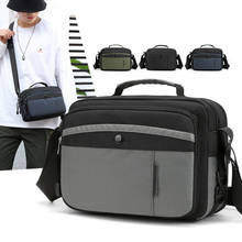 2020 summer new men's horizontal version single shoulder messenger handbag casual waterproof middle-aged men's travel bag 2024 - buy cheap