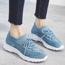 Women Fashion Lightweight Shoes 2020 Summer Ladies Casual Mesh Shoes Comfortable Breathable Female Tenis Plat Sneakers size 41 2024 - buy cheap