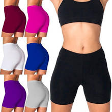 Fitness Shorts Stretch Points Leggings Black White Gray Sports Shorts Female Feet Slim Three Points Shorts 2024 - buy cheap