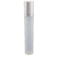 Botella Roll on transparente de plástico de 15ML, con cuentas de vidrio, cuentas de acero y Metal, botella de muestra de crema para ojos, embalaje de cosméticos, 30 unids/lote 2024 - compra barato