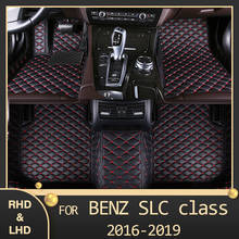 MIDOON Car floor mats for Mercedes-Benz SLC class R172 260 300 2016 2017 2018 2019 Custom auto foot Pads automobile carpet cover 2024 - buy cheap