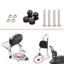 Docking Hardware Kit Backrest Sissy Bar Mounting Hardware Set For Harley Sportster XL883 XL1200 883 1200 2004-2017 Motorcycle 2024 - buy cheap