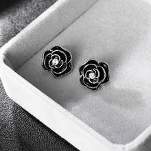 Famous Luxury Brand Designers Jewelry Earring Small Camellia Flowers Charm Fashion Stud Earrings For Women 2024 - купить недорого