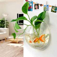 Творческая Стеклянная ваза-Террариум контейнер домашний сад настенный Декор 2024 - купить недорого