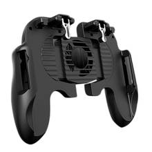 Mobile Phone Cooler Pubg Controller Gamepad Controller Shooter Controller Mute Fan Gamepad Joystick Joypad Portable 2024 - buy cheap