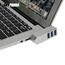 Mini USB HUB 3 Port USB 3.0 Splitter Aluminum Alloy Rotate Portable Slim HUB for iMac Desktop Laptop Accessories OTG Adapter 2024 - buy cheap