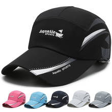 Casual gorra de malla de los hombres de béisbol gorra para deportes al aire libre transpirable papá sombrero impermeable Golf gorra ajustable Snapback mujeres sombreros CP014 2024 - compra barato