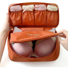 Bra Underwear Organizer Socks Lingerie Handbag Organizer Bag Storage Underwear Holder Case For Travel Trip zip lock plastic bags 2024 - buy cheap