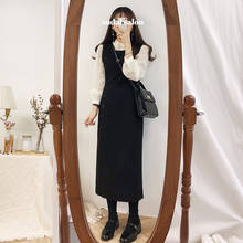 Женский Повседневный сарафан в стиле бохо, без рукавов, с круглым вырезом 2024 - купить недорого