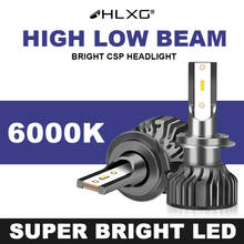 HLXG H3 mini LED H1 H8 H11 H4 9005 HB3 HB4 9006 led headlight France stock 110W 20000LM car light bulb Auto lamp h7 LED canbus 2024 - buy cheap