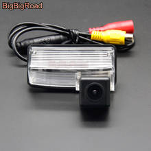 BigBigRoad Vehículo de visión trasera inalámbrica cámara de aparcamiento HD Color imagen para Toyota Estate Wagon 2001-2007 Avanza 2010, 2011 2012, 2013 2024 - compra barato