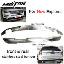 New arrival front&rear bumper skid plate for Ford old&new Explorer 2011-2019,stainless steel,two choices,2pcs.quality supplier 2024 - buy cheap