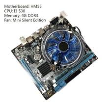 1Set HM55 Computer Motherboard I3 I5 Lga 1156 4G Memory Fan Desktop Mainboard  2024 - buy cheap