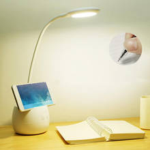 Usb Led Desk Lamp Table Lamps Led Press Switch 3 Mode Clip Pen Holder Desk Light Bedside Bedroom Reading Book Night 2024 - buy cheap