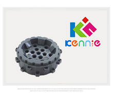 20 unids/lote Kennie DIY MOC bloques compatibles con accesorios de alta tecnología nueva NO.64711 rueda de plástico duro W.Spike 8X8 62mm 2024 - compra barato