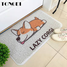 TONGDI Children Cartoon Lovely Kawaii Puppy Carpet Eco-friendly Anti-skid Mat Rug Eazy Clean Decor For Parlour Vestibule Kitchen 2024 - buy cheap