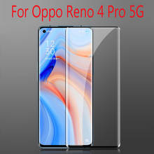 3D изогнутое закаленное стекло для OPPO Reno 4 Pro 5G полное покрытие экрана защитная пленка для экрана для OPPO Reno 4 Pro 5G 2024 - купить недорого