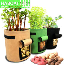 Visualization Potato Flower Planting Bag Plant Pot for Home Garden F 2024 - buy cheap
