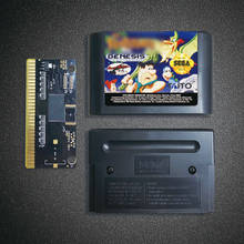 Flintstoned - 16 Bit MD Game Card for Sega Megadrive Genesis Video Game Console Cartridge 2024 - buy cheap