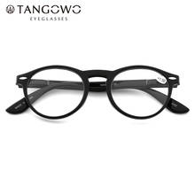TANGOWO Optical Round Glasses Men Women Prescription Eye Glasses Frame Presbyopic Vintage Hyperopia Reading Glasses+1.0 To 3.5 2024 - buy cheap