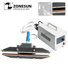 ZONESUN 400mm Direct-heat Plier portable impulse sealer plastic bag sealing machine suitable for aluminum vacuum composite film 2024 - buy cheap