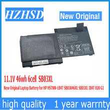 11.1V 46wh 6cell SB03XL New Original Laptop Battery for HP HSTNN-LB4T SB03046XL SB03XL IB4T 820 G1 2024 - buy cheap