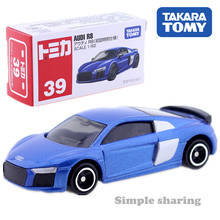 Takara Tomy Tomica NO. 39 Audi R8 Scale 1/62 Car Hot Pop Kids Toys Motor Vehicle Diecast Metal Model Collectibles New 2024 - buy cheap