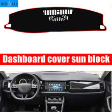 For Skoda kodiaq 2017 2018 2019 LHD Car Dashboard Cover Mat Avoid light Sun Shade Pad Instrument Panel Carpets Trims Accessories 2024 - buy cheap