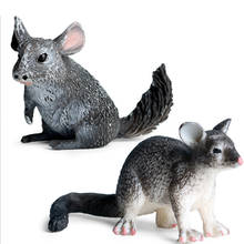 Opossum Animals Model Action Figure Simulation Wild Animal Action Figures Collection PVC Lovely Toy Kids Gift 2024 - buy cheap