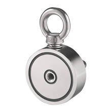 Strong Neodymium Magnet Double Side Search Magnetic hook D48 - D74*28mm Super Power Salvage Fishing Magnetic  Stell Cup Holder 2024 - купить недорого