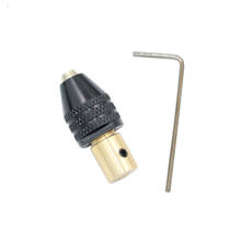 Original assembly electric self-tightening chuck small  drill bit holder hand woodworking brass   3.17 mm 2024 - buy cheap