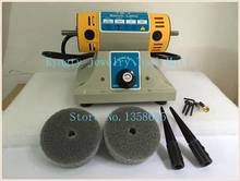 jewellery making 220V TM-2 Benchs Lathe Polisher Took Kit Gem Jewelry Rock Polishing Buffer Machine 2024 - buy cheap